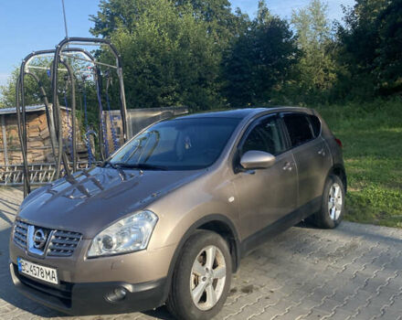 Коричневый Ниссан Кашкай, объемом двигателя 2 л и пробегом 266 тыс. км за 9500 $, фото 1 на Automoto.ua