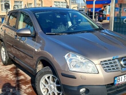 Коричневый Ниссан Кашкай, объемом двигателя 2 л и пробегом 210 тыс. км за 9900 $, фото 1 на Automoto.ua