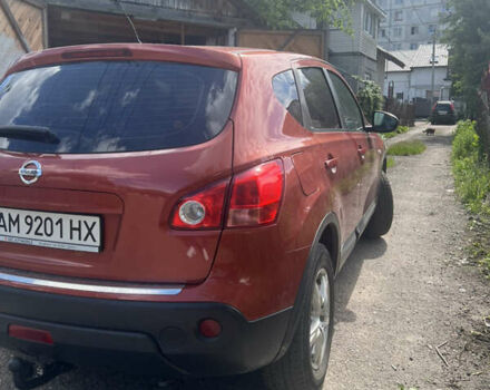 Ніссан Кашкай 2007 у Житомирі на Automoto.ua Червоний Ніссан Кашкай, об'ємом двигуна 1.6 л та пробігом 178 тис. км за 8000 $, фото 4 на Automoto.ua