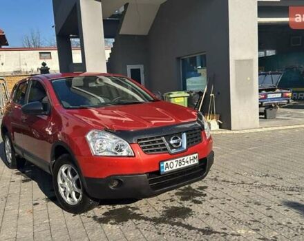 Красный Ниссан Кашкай, объемом двигателя 2 л и пробегом 136 тыс. км за 7850 $, фото 2 на Automoto.ua
