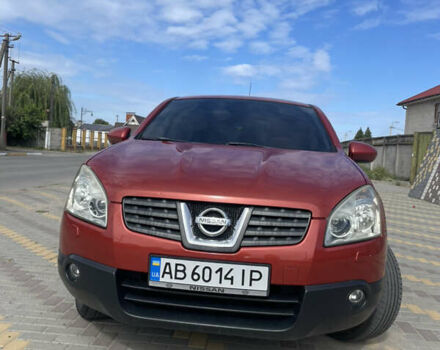 Красный Ниссан Кашкай, объемом двигателя 1.6 л и пробегом 218 тыс. км за 8800 $, фото 1 на Automoto.ua