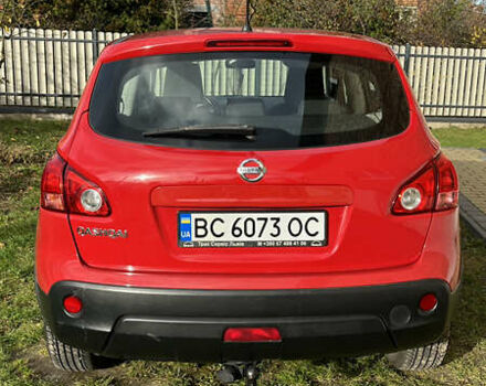 Красный Ниссан Кашкай, объемом двигателя 1.6 л и пробегом 197 тыс. км за 8600 $, фото 2 на Automoto.ua