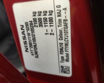 Красный Ниссан Кашкай, объемом двигателя 2 л и пробегом 202 тыс. км за 11350 $, фото 10 на Automoto.ua