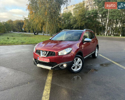 Красный Ниссан Кашкай, объемом двигателя 1.6 л и пробегом 171 тыс. км за 11600 $, фото 1 на Automoto.ua