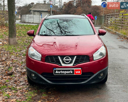 Красный Ниссан Кашкай, объемом двигателя 2 л и пробегом 196 тыс. км за 11790 $, фото 1 на Automoto.ua