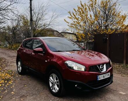 Красный Ниссан Кашкай, объемом двигателя 2 л и пробегом 147 тыс. км за 11700 $, фото 1 на Automoto.ua