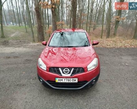 Красный Ниссан Кашкай, объемом двигателя 1.6 л и пробегом 214 тыс. км за 8999 $, фото 5 на Automoto.ua