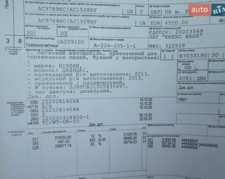 Красный Ниссан Кашкай, объемом двигателя 1.5 л и пробегом 140 тыс. км за 12800 $, фото 44 на Automoto.ua