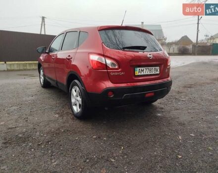 Красный Ниссан Кашкай, объемом двигателя 1.6 л и пробегом 214 тыс. км за 8999 $, фото 1 на Automoto.ua