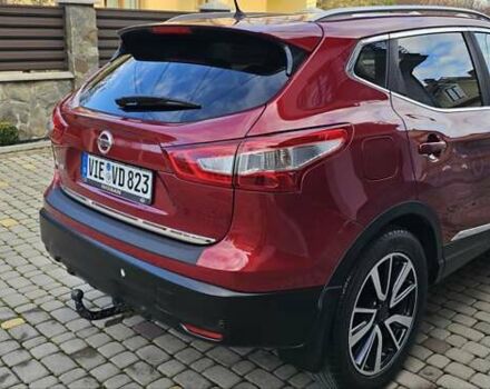 Красный Ниссан Кашкай, объемом двигателя 1.6 л и пробегом 233 тыс. км за 14850 $, фото 1 на Automoto.ua