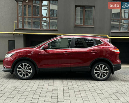 Красный Ниссан Кашкай, объемом двигателя 1.6 л и пробегом 217 тыс. км за 14950 $, фото 3 на Automoto.ua