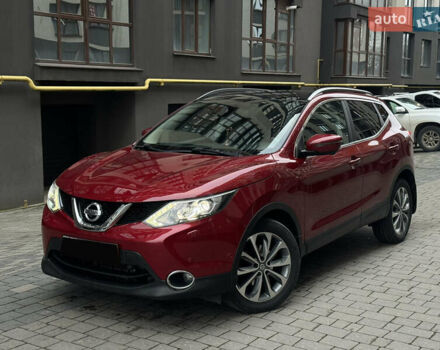 Красный Ниссан Кашкай, объемом двигателя 1.6 л и пробегом 217 тыс. км за 14950 $, фото 1 на Automoto.ua