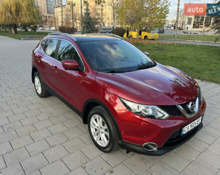 Красный Ниссан Кашкай, объемом двигателя 1.6 л и пробегом 105 тыс. км за 15900 $, фото 8 на Automoto.ua