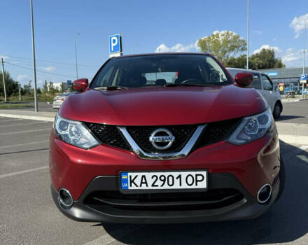Червоний Ніссан Кашкай, об'ємом двигуна 1.2 л та пробігом 56 тис. км за 15000 $, фото 1 на Automoto.ua