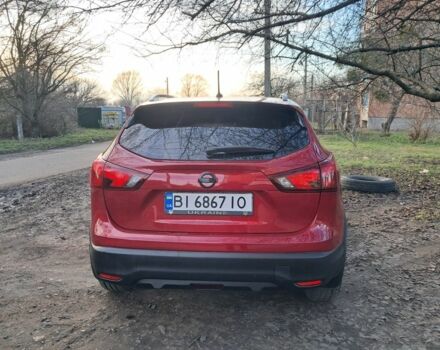 Красный Ниссан Кашкай, объемом двигателя 2 л и пробегом 147 тыс. км за 14500 $, фото 1 на Automoto.ua