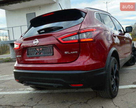 Червоний Ніссан Кашкай, об'ємом двигуна 2 л та пробігом 54 тис. км за 17999 $, фото 30 на Automoto.ua