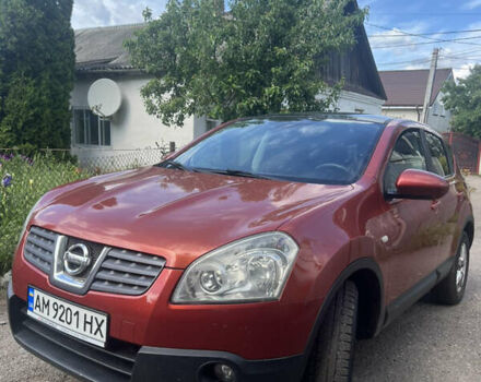 Червоний Ніссан Кашкай, об'ємом двигуна 1.6 л та пробігом 178 тис. км за 8000 $, фото 1 на Automoto.ua