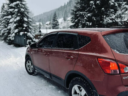 Красный Ниссан Кашкай, объемом двигателя 1.6 л и пробегом 305 тыс. км за 6500 $, фото 1 на Automoto.ua