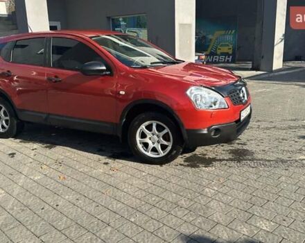 Красный Ниссан Кашкай, объемом двигателя 2 л и пробегом 136 тыс. км за 7850 $, фото 1 на Automoto.ua