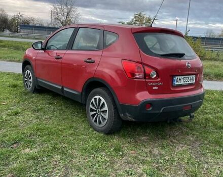 Ніссан Кашкай 2008 у Житомирі на Automoto.ua Червоний Ніссан Кашкай, об'ємом двигуна 1.5 л та пробігом 268 тис. км за 8300 $, фото 1 на Automoto.ua