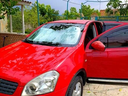 Красный Ниссан Кашкай, объемом двигателя 2 л и пробегом 160 тыс. км за 8200 $, фото 1 на Automoto.ua