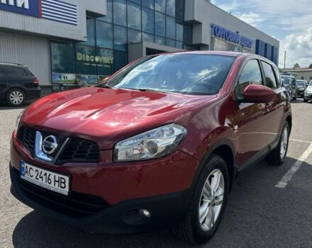 Красный Ниссан Кашкай, объемом двигателя 2 л и пробегом 300 тыс. км за 10000 $, фото 1 на Automoto.ua