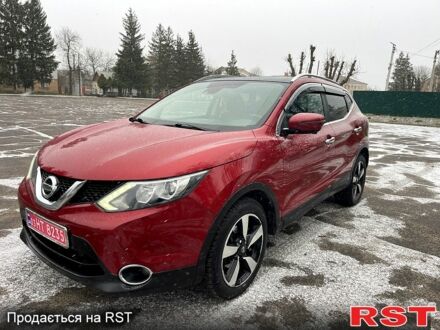 Червоний Ніссан Кашкай, об'ємом двигуна 1.5 л та пробігом 215 тис. км за 14350 $, фото 1 на Automoto.ua