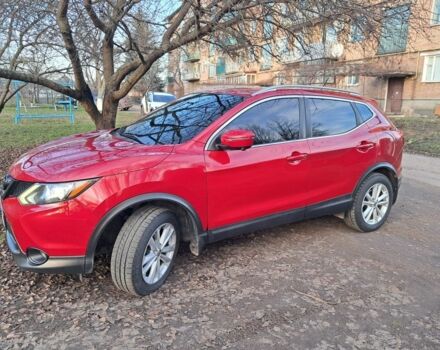 Красный Ниссан Кашкай, объемом двигателя 2 л и пробегом 147 тыс. км за 14500 $, фото 1 на Automoto.ua