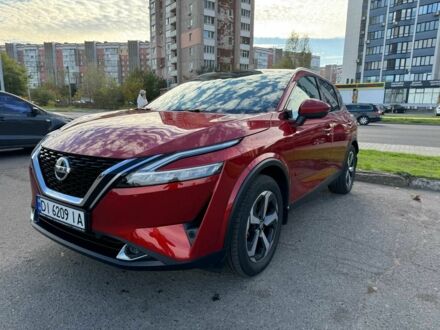 Ниссан Кашкай 2021 в Черкассах на Automoto.ua Красный Ниссан Кашкай, объемом двигателя 1.3 л и пробегом 13 тыс. км за 28500 $, фото 1 на Automoto.ua