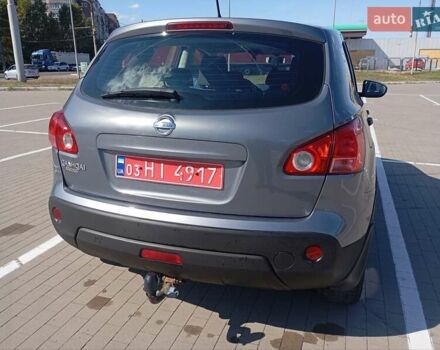 Серый Ниссан Кашкай, объемом двигателя 1.6 л и пробегом 200 тыс. км за 7650 $, фото 12 на Automoto.ua