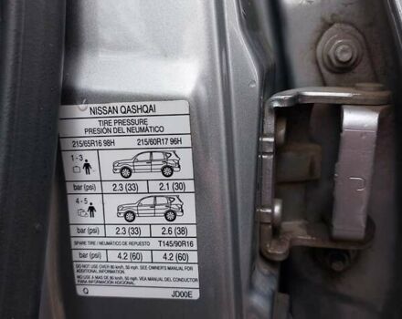 Серый Ниссан Кашкай, объемом двигателя 1.6 л и пробегом 314 тыс. км за 8100 $, фото 11 на Automoto.ua