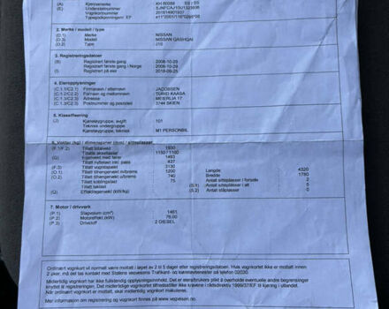 Сірий Ніссан Кашкай, об'ємом двигуна 1.5 л та пробігом 138 тис. км за 9300 $, фото 107 на Automoto.ua