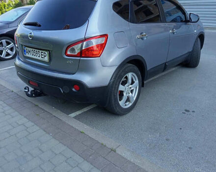 Сірий Ніссан Кашкай, об'ємом двигуна 2 л та пробігом 197 тис. км за 9800 $, фото 3 на Automoto.ua