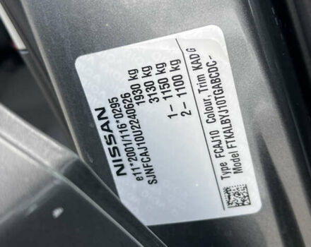Сірий Ніссан Кашкай, об'ємом двигуна 1.5 л та пробігом 120 тис. км за 11990 $, фото 44 на Automoto.ua