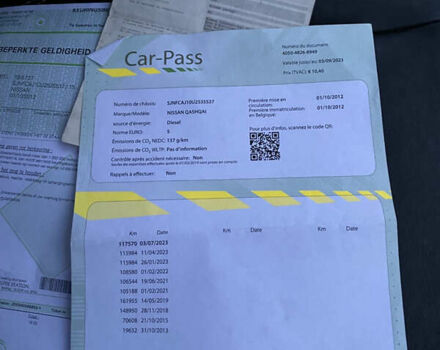 Серый Ниссан Кашкай, объемом двигателя 1.5 л и пробегом 174 тыс. км за 11190 $, фото 34 на Automoto.ua