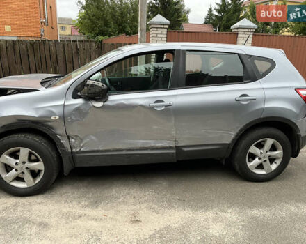 Серый Ниссан Кашкай, объемом двигателя 1.6 л и пробегом 217 тыс. км за 6500 $, фото 4 на Automoto.ua