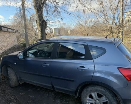 Серый Ниссан Кашкай, объемом двигателя 2 л и пробегом 306 тыс. км за 4000 $, фото 1 на Automoto.ua