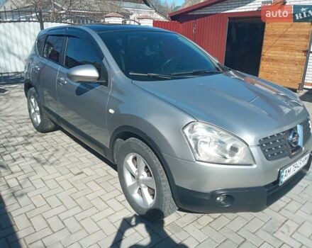 Сірий Ніссан Кашкай, об'ємом двигуна 2 л та пробігом 170 тис. км за 8000 $, фото 1 на Automoto.ua
