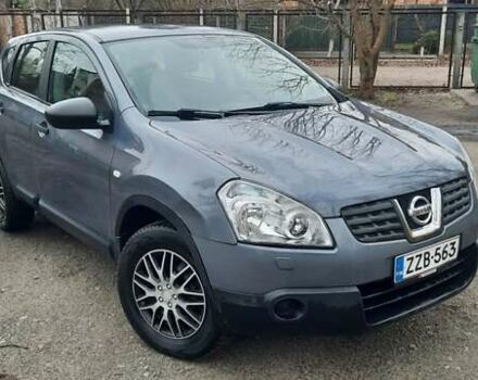 Серый Ниссан Кашкай, объемом двигателя 1.5 л и пробегом 387 тыс. км за 4200 $, фото 1 на Automoto.ua