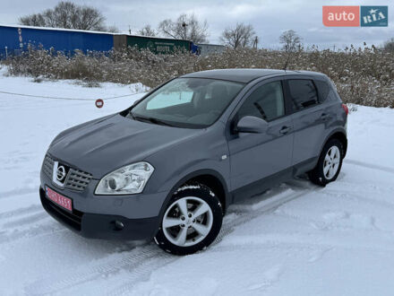 Серый Ниссан Кашкай, объемом двигателя 2 л и пробегом 185 тыс. км за 9900 $, фото 1 на Automoto.ua