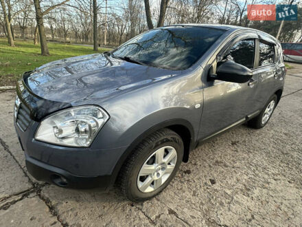 Серый Ниссан Кашкай, объемом двигателя 1.6 л и пробегом 208 тыс. км за 7999 $, фото 1 на Automoto.ua