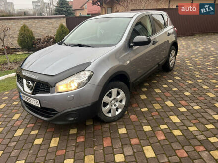 Серый Ниссан Кашкай, объемом двигателя 2 л и пробегом 142 тыс. км за 9750 $, фото 1 на Automoto.ua