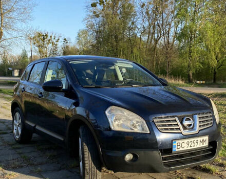 Синий Ниссан Кашкай, объемом двигателя 2 л и пробегом 262 тыс. км за 8500 $, фото 1 на Automoto.ua