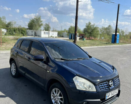 Синий Ниссан Кашкай, объемом двигателя 2 л и пробегом 201 тыс. км за 9600 $, фото 2 на Automoto.ua
