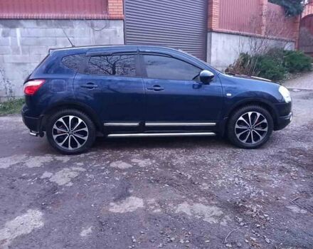 Синий Ниссан Кашкай, объемом двигателя 2 л и пробегом 230 тыс. км за 8800 $, фото 1 на Automoto.ua