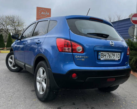 Синий Ниссан Кашкай, объемом двигателя 2 л и пробегом 224 тыс. км за 8000 $, фото 2 на Automoto.ua
