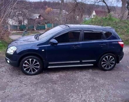 Синий Ниссан Кашкай, объемом двигателя 2 л и пробегом 230 тыс. км за 8800 $, фото 3 на Automoto.ua