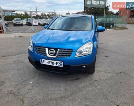 Синий Ниссан Кашкай, объемом двигателя 1.6 л и пробегом 217 тыс. км за 8400 $, фото 3 на Automoto.ua