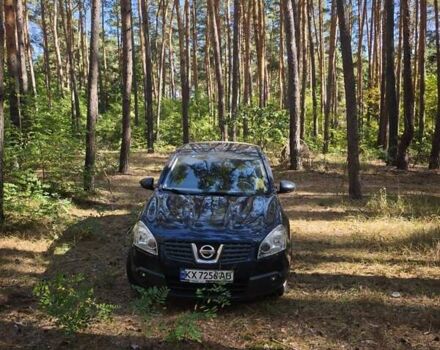 Синий Ниссан Кашкай, объемом двигателя 2 л и пробегом 211 тыс. км за 8400 $, фото 3 на Automoto.ua