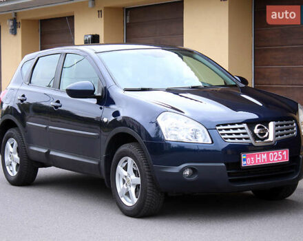 Синий Ниссан Кашкай, объемом двигателя 1.5 л и пробегом 178 тыс. км за 9800 $, фото 3 на Automoto.ua